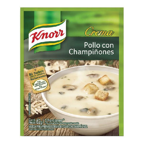 Crema De Pollo Con ChampiÌÎå±ones