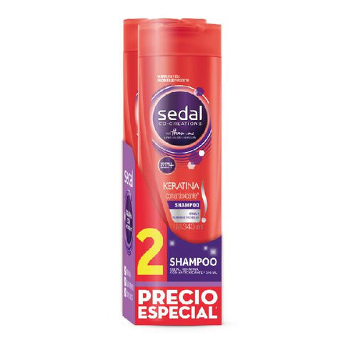 Shampoo Keratina Con Antioxidante