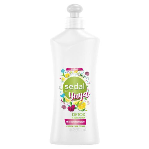Crema De Peinar Sedal Pureza Detox By Yuya