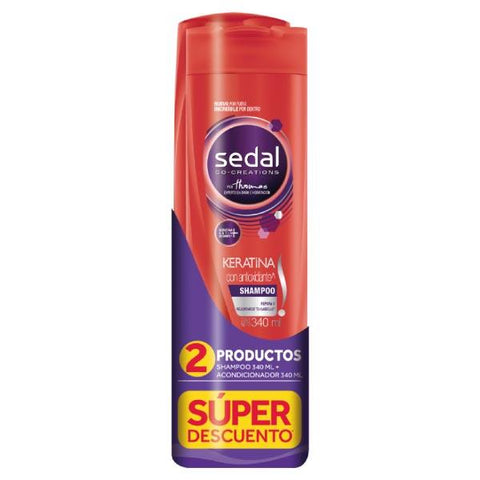 2 Shampoo Sedal Keratina