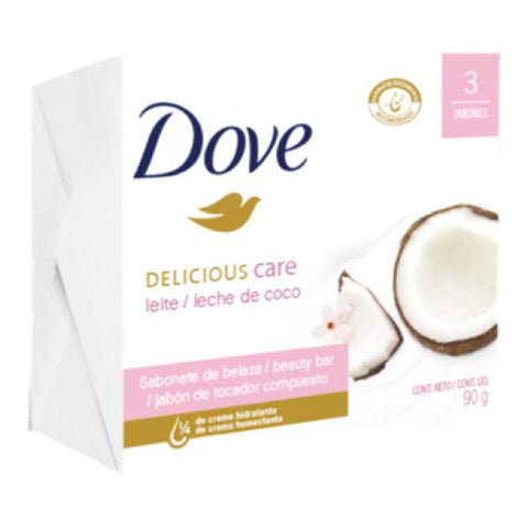 Tripack JabÌ?Õ_n Dove Leche De Coco