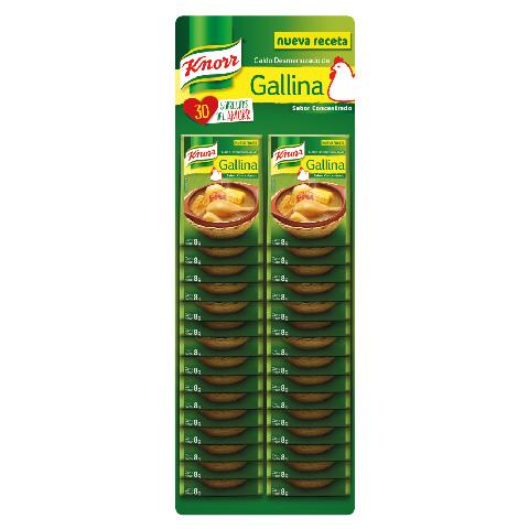 Knorr Caldo Desmenuzado Gallina