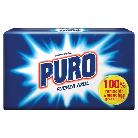 Jabon Barra Puro Fuerza Azul