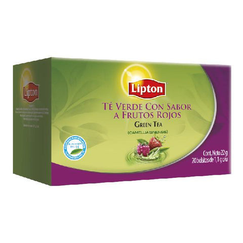 TÌÎå© Verde Y Frutos Rojos