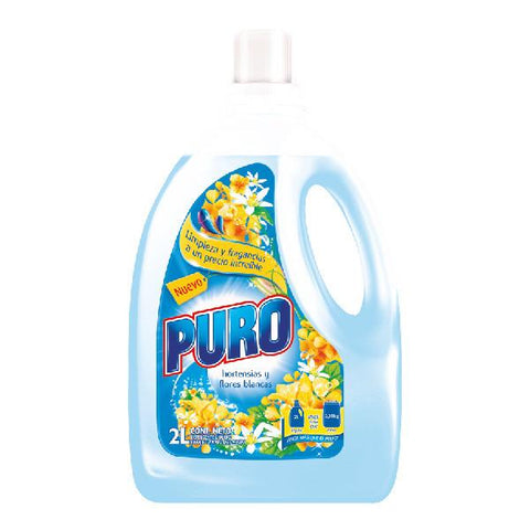 Puro Liquido Hortencias Y Flores Blancas