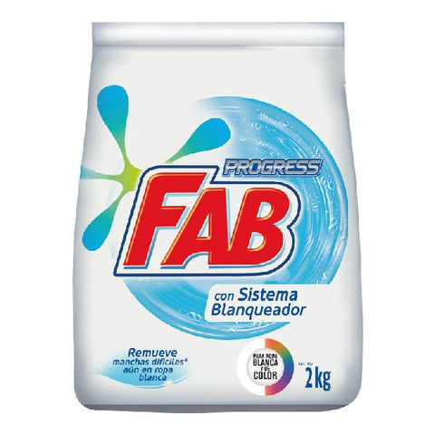 Fab Polvo con blanqueador